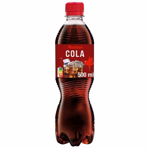 Napój gazowany o smaku cola Auchan 500 ml