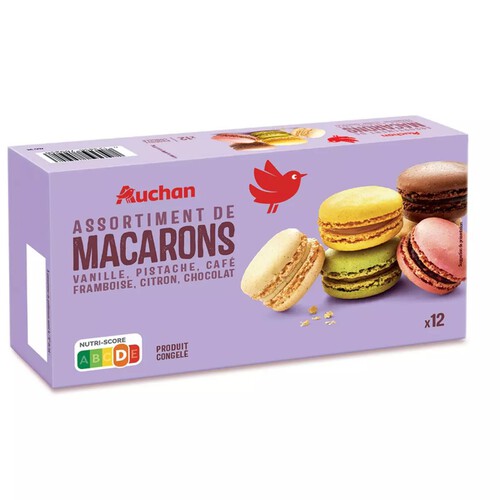 Makaroniki w sześciu smakach Auchan 154 g