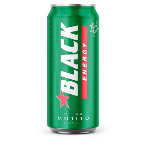 Napój energetyczny o smaku mojito Black 500 ml