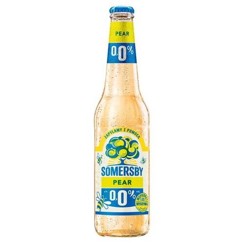 Pear Piwo bezalkoholowe alk.0.0% obj. Somersby 400 ml
