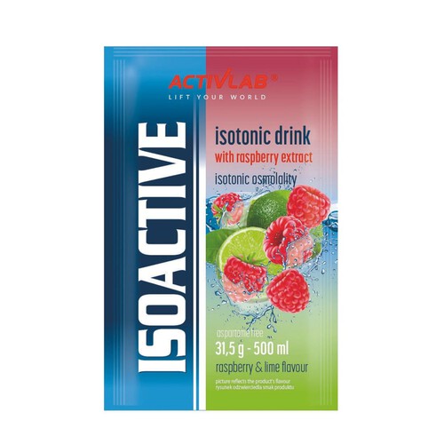 Izotonik IsoActive malina-limonka ACTIVLAB 31.5 g