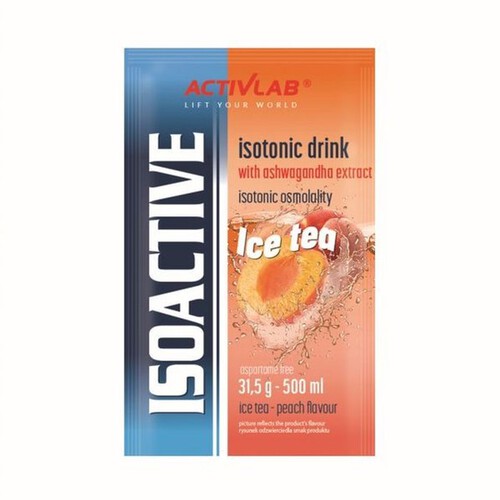 Izotonik IsoActive Ice Tea brzoskwinia ACTIVLAB 31,5 g