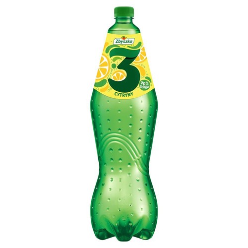3-cytryny napój gazowany Zbyszko 1,75 l