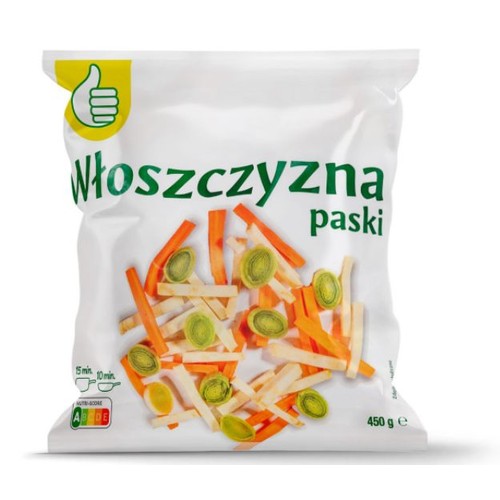 Włoszczyzna paski Auchan 450 g