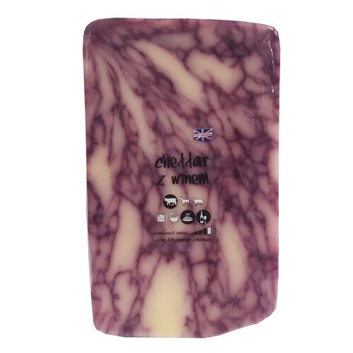 Ser Cheddar z winem Fresh Pack na wagę ok. 200 g