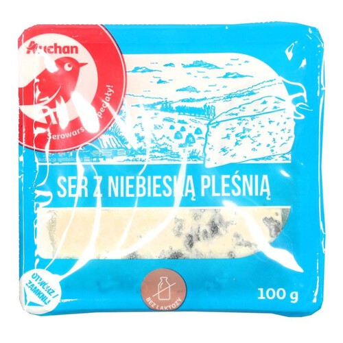 Ser z niebieską pleśnią Auchan 100 g