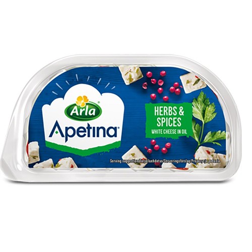 Ser biały w kostkach z ziołami w oleju Arla 100 g