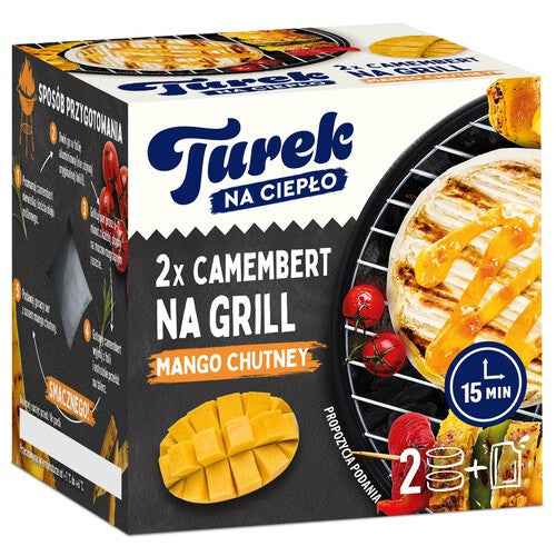 Camembert naturalny z sosem mango chutney Turek 230 g