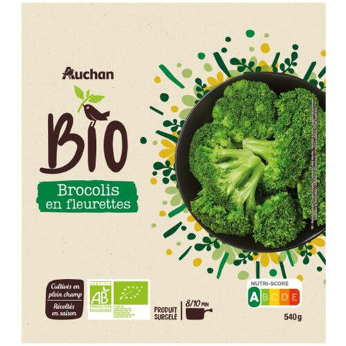 BIO Brokuł Auchan 540 g
